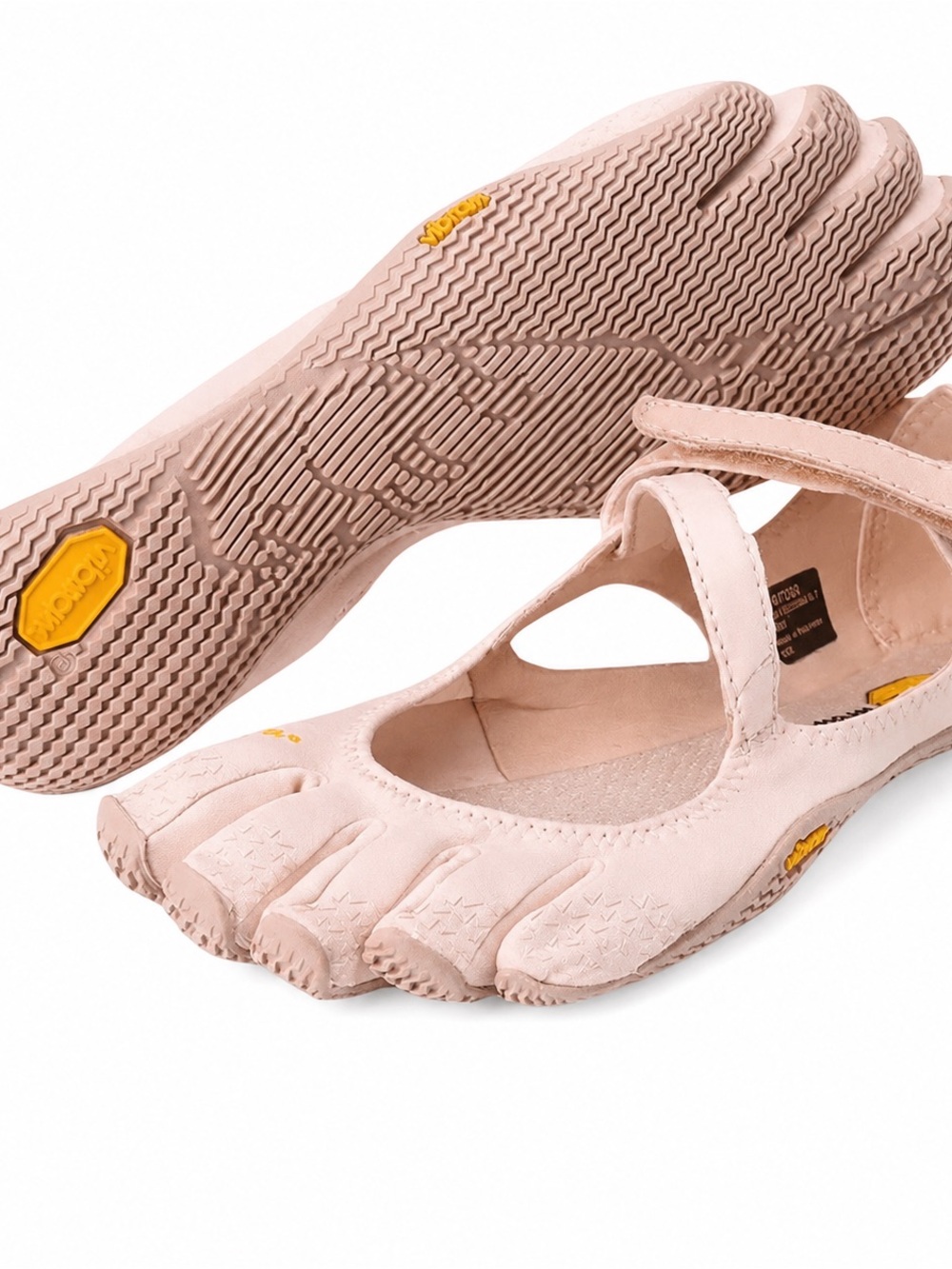 Vibram Women's Pale Blush FiveFingers Mary Jane Flats